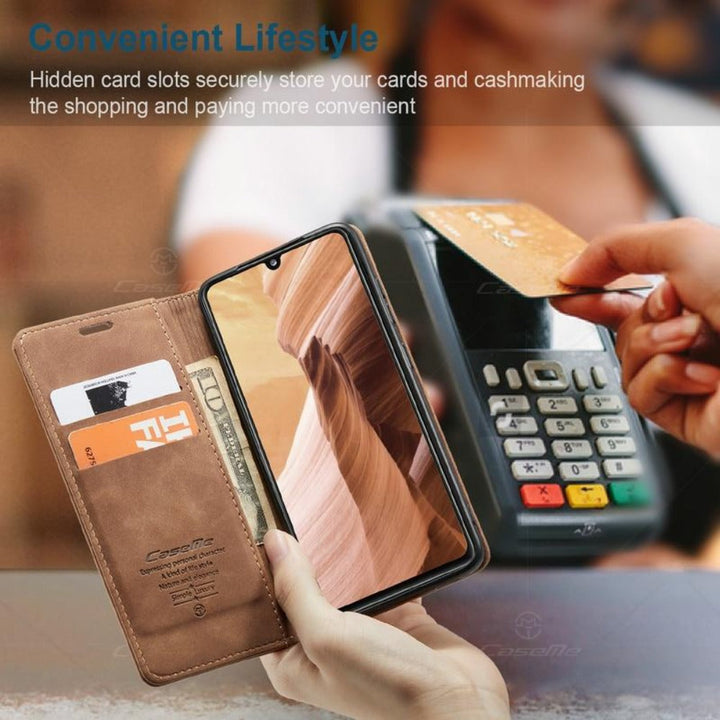Karnz | Magnetic Flip Wallet Case für iPhone