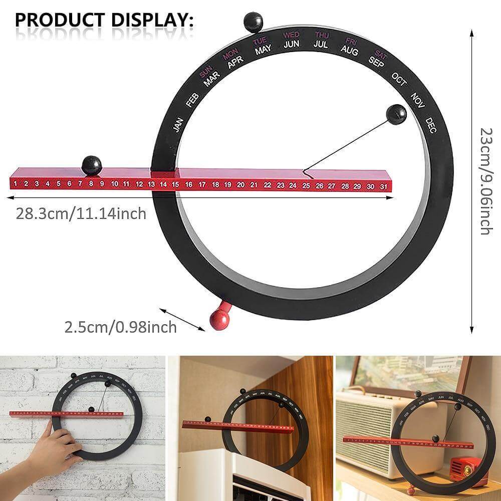 Flip Magnetic Manual Daily Desktop-Kalender | Karnz