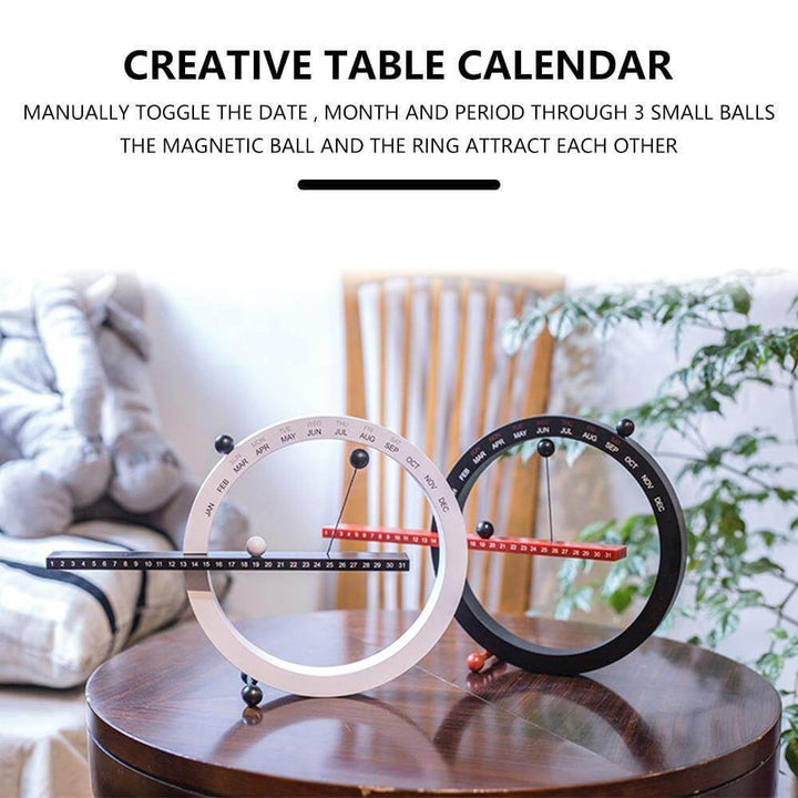 Flip Magnetisches Manuelles Tägliches Schreibtischkalender