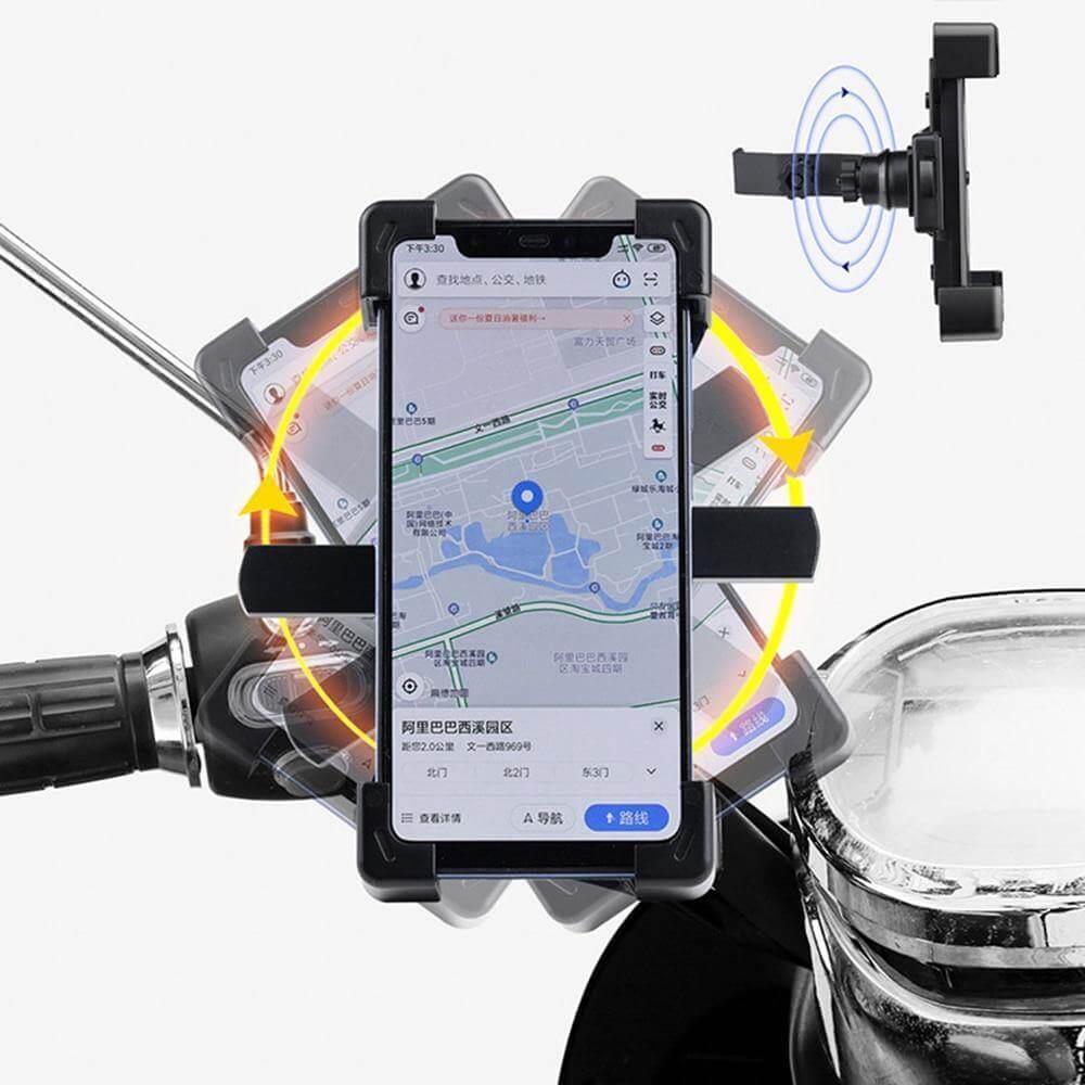 Verstellbare 360 Automatische Fahrrad Handyhalterung | Karnz