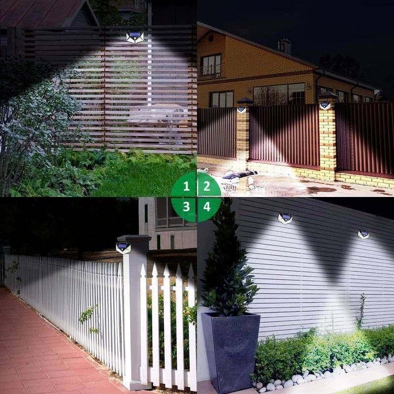 LED Außen-Solarlicht Wandleuchte | Karnz