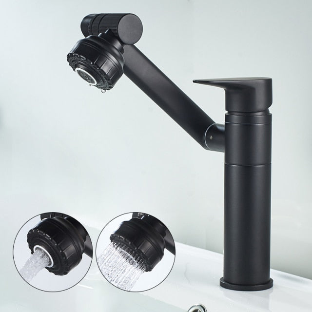 Elegante Luxus Rotierender Becken Wasserhahn