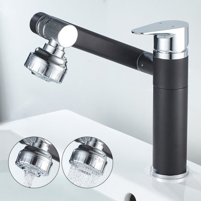 Elegante Luxus Rotierender Becken Wasserhahn