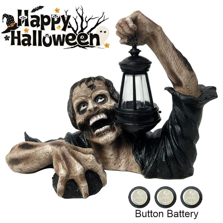 Zombie Statue Halloween Dekoration | Karnz