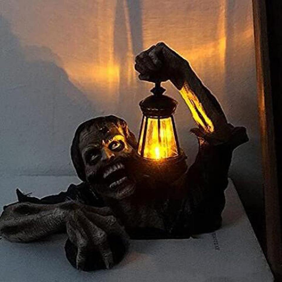 Zombie Statue Halloween Dekoration | Karnz
