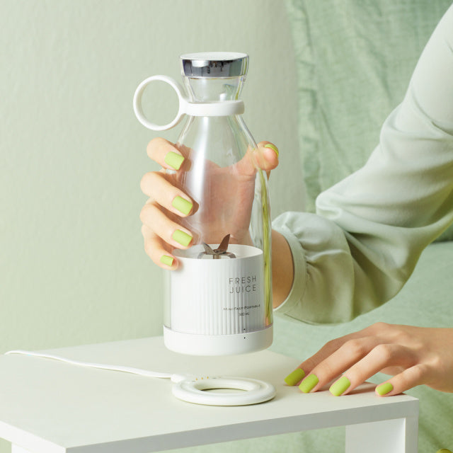 Tragbarer Elektrischer Obst Entsafter Mixer Flasche USB Aufladung | Karnz
