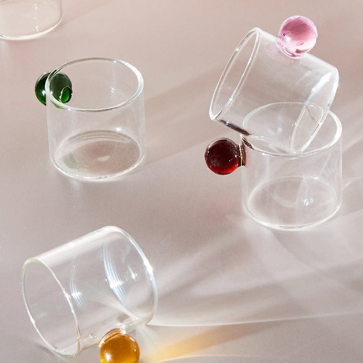 Globe Handgriff Glas Espresso Tasse | Karnz