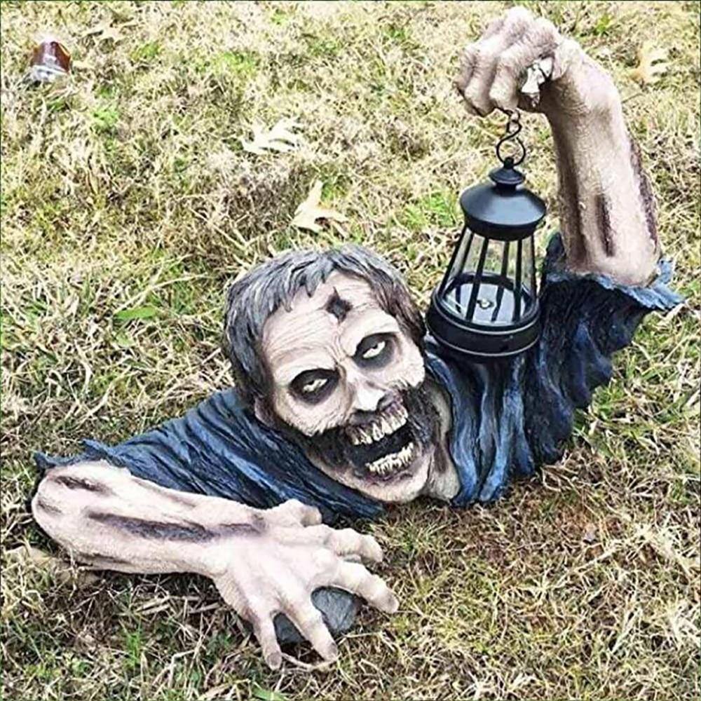 Zombie Statue Halloween Dekoration | Karnz