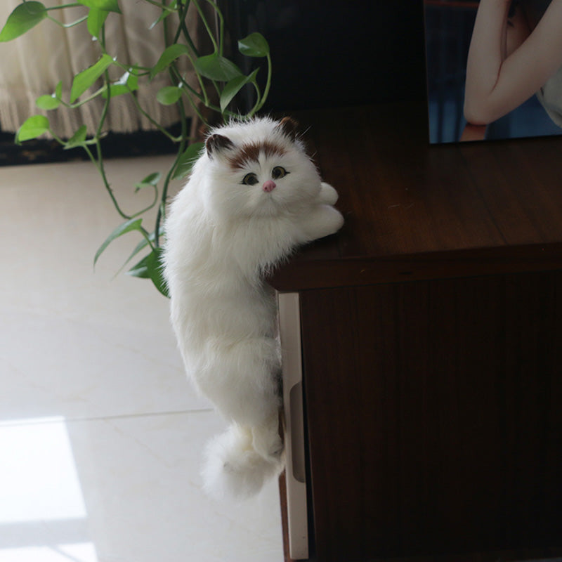 Süßes Plüschkatze Home Desk Figur Figur Dekor | Karnz