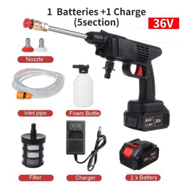 Hochdruck-Elektro kabelloser Auto-Waschpistole | Karnz
