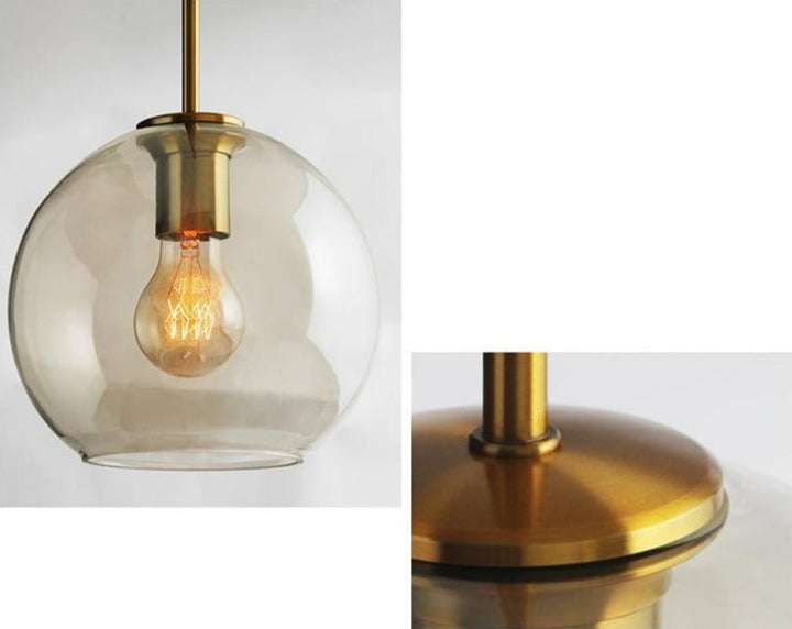 Moderne Glas Hängelampen | Karnz