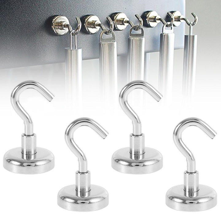 4 Stück starke Magnet-Haken | Karnz