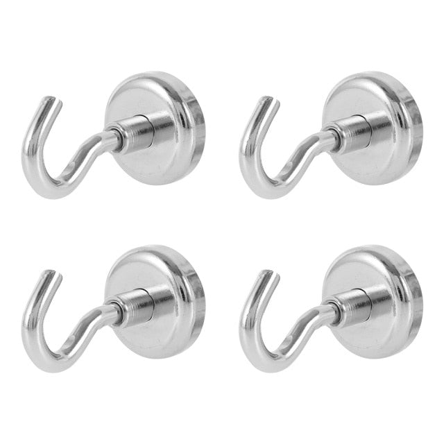 4 Stück starke Magnet-Haken | Karnz