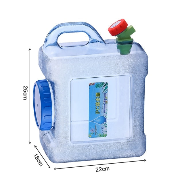 Portabler Reisen Camping Wasserbehälter mit Wasserhahn | Karnz