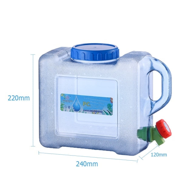 Portabler Reisen Camping Wasserbehälter mit Wasserhahn | Karnz