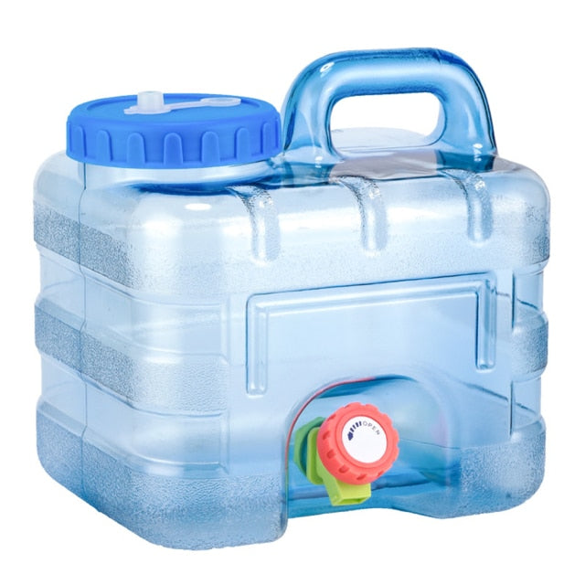 Portabler Reisen Camping Wasserbehälter mit Wasserhahn | Karnz