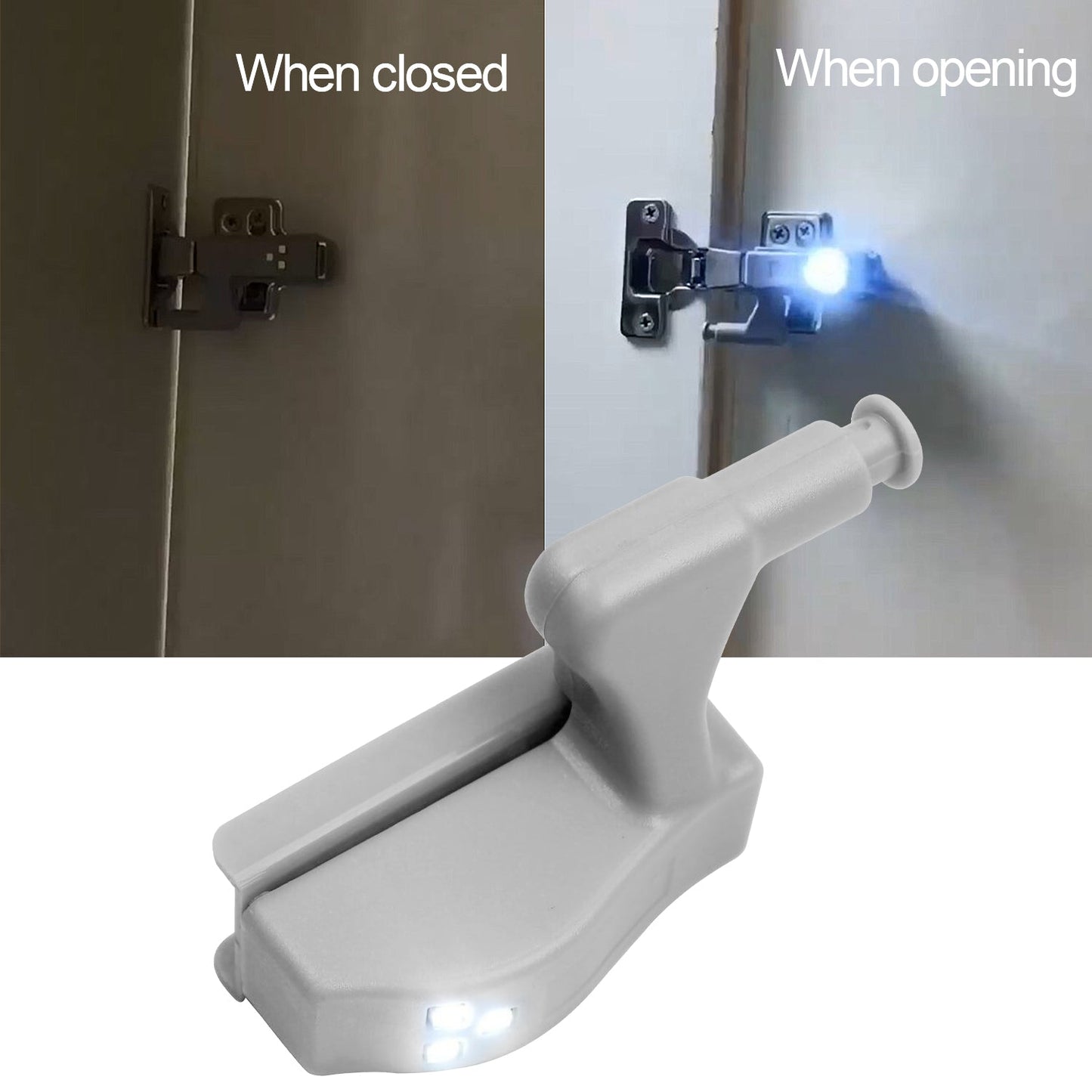 10 Stück LED Sensor Scharniere Kleiderschrank Lampe | Karnz