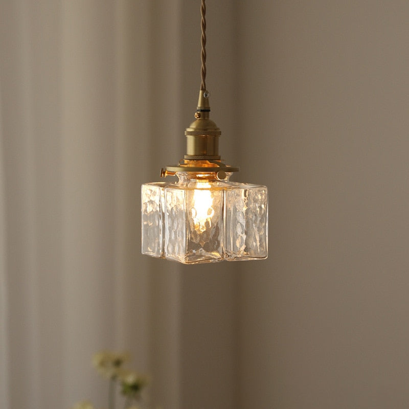 Whitley – Vintage-Glas-Hängelampen