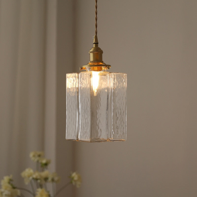 Whitley - Vintage Glas Hängelampen | Karnz
