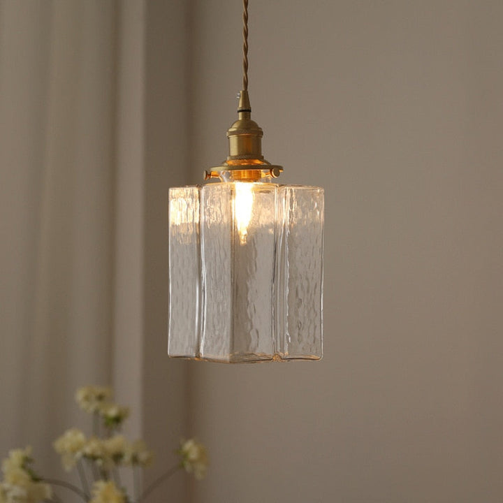 Whitley – Vintage-Glas-Hängelampen