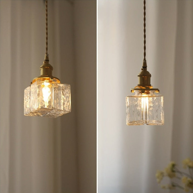 Whitley – Vintage-Glas-Hängelampen