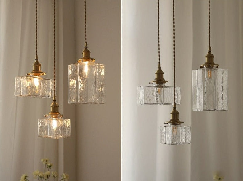 Whitley - Vintage Glas Hängelampen | Karnz