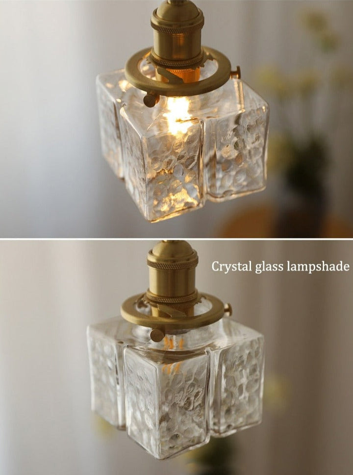 Whitley – Vintage-Glas-Hängelampen