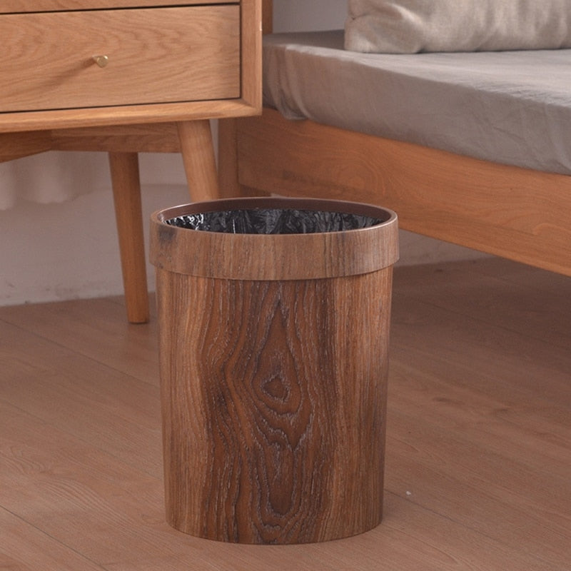 Nordic Style Minimalistische Holzmülltonne | Karnz
