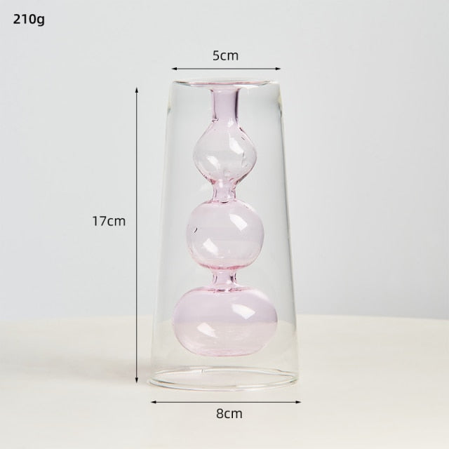Bubbly Glass Vasen | Karnz