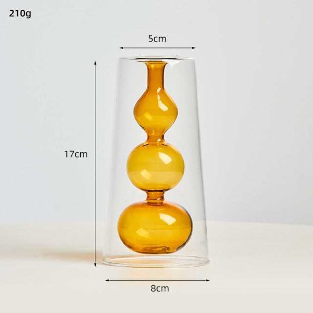 Bubbly Glass Vasen | Karnz