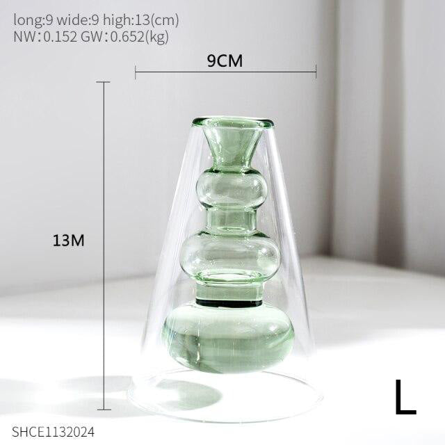 Bubbly Glass Vasen | Karnz