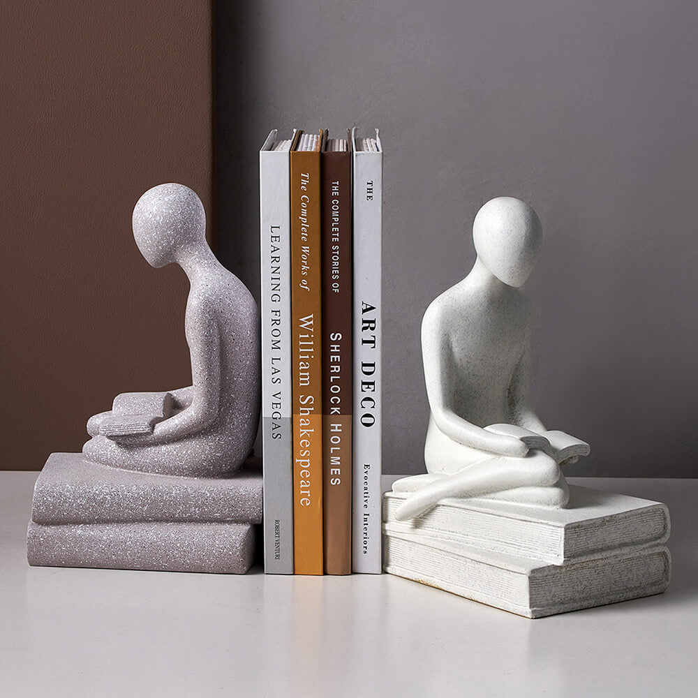 Nordic Abstract Thinker Harz Statue Skulptur | Karnz