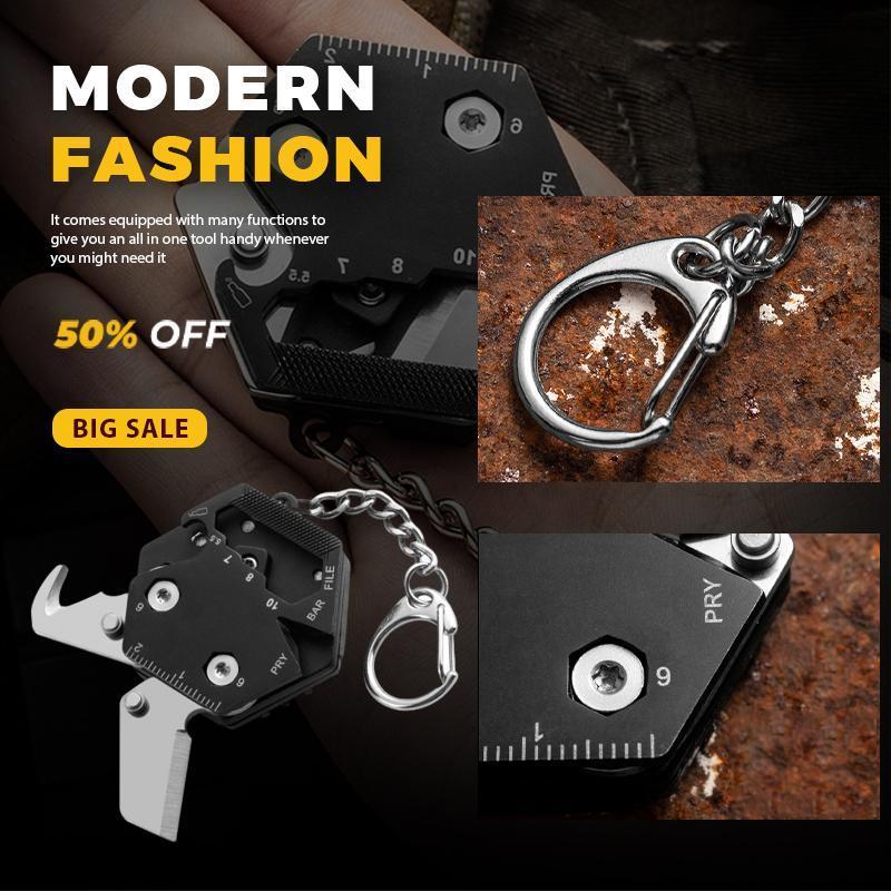 Multifunktionales Hexagon Outdoor EDC Überlebenstool | Karnz