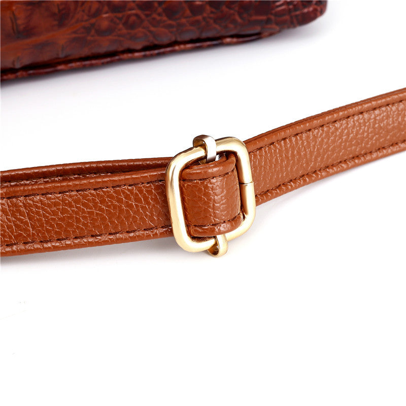 Krokodilledertasche – mit handgefertigten Details