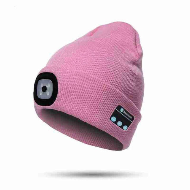 Unisex Bluetooth Lautsprecher Stirnlampe Mütze | Karnz