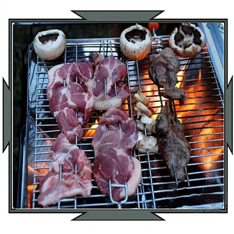 Faltbarer tragbarer mini Reise Camping Grill | Karnz