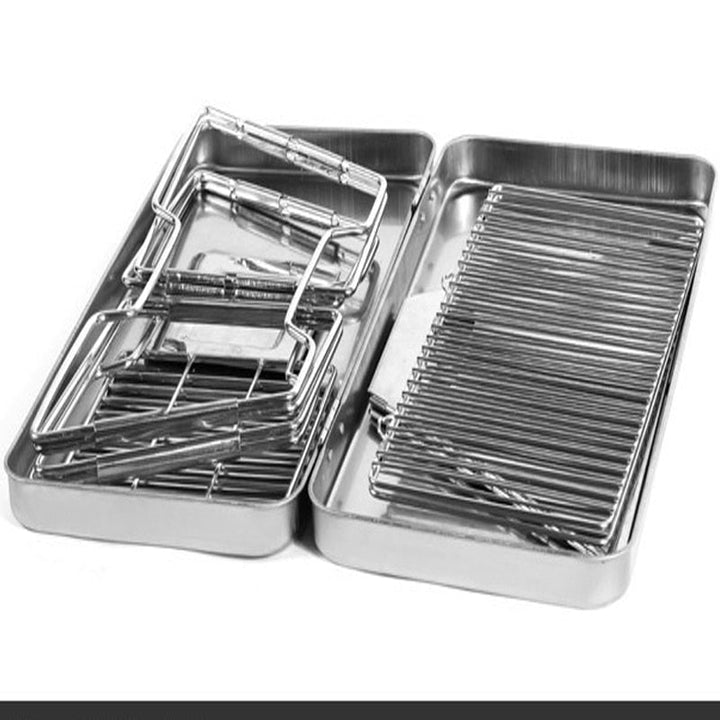 Faltbarer tragbarer mini Reise Camping Grill | Karnz