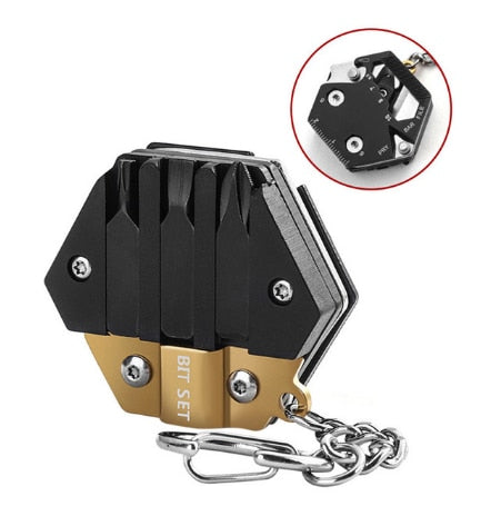 Multifunktionales Hexagon Outdoor EDC Überlebenstool | Karnz