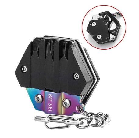 Multifunktionales Hexagon Outdoor EDC Überlebenstool | Karnz