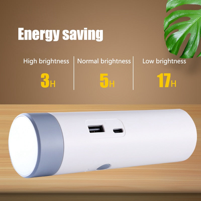LED Mini RechargeaKarnze Power Bank Schreibtischlampe