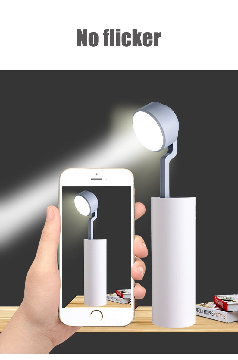 LED Mini RechargeaKarnze Power Bank Schreibtischlampe