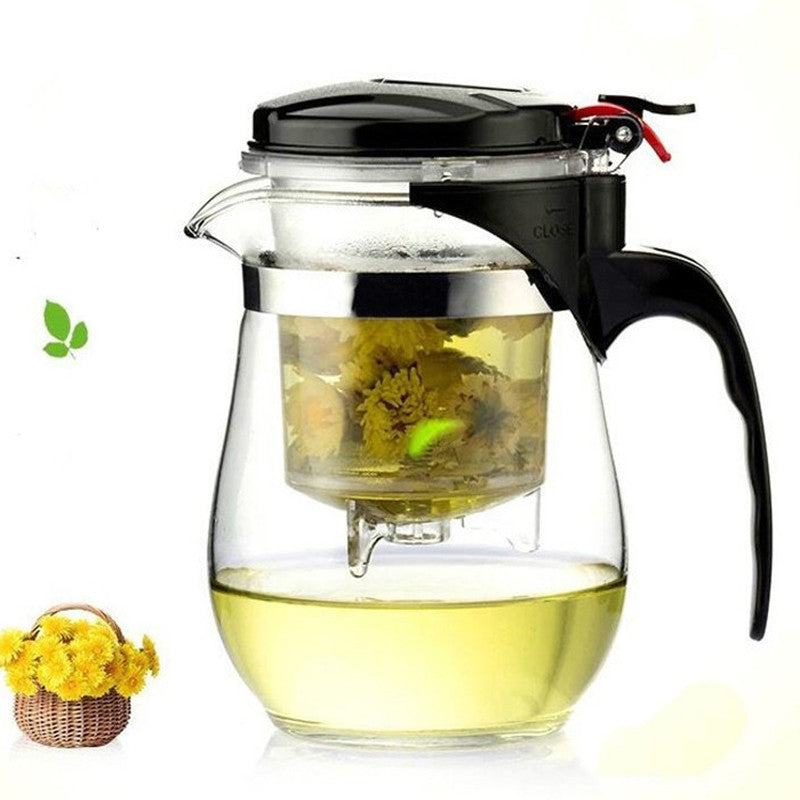 Glas Tee Auslaufsichere Infuser Kanne | Karnz