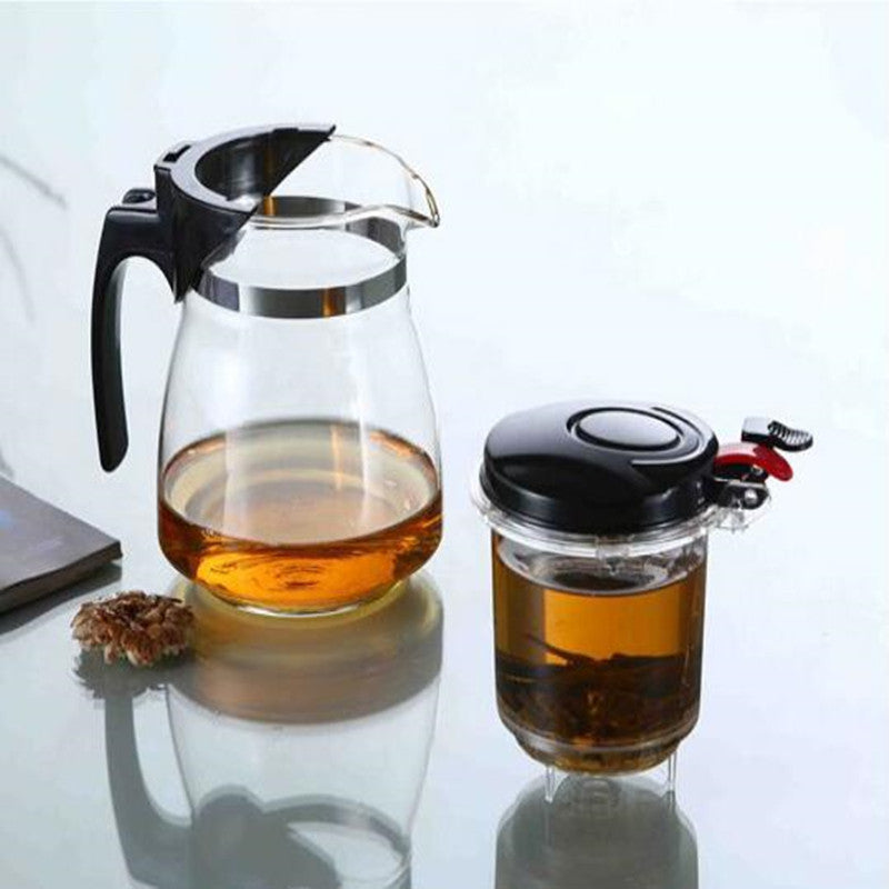 Glas Tee Auslaufsichere Infuser Kanne | Karnz