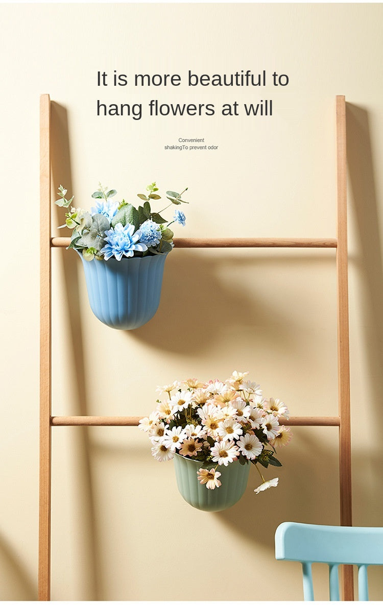 Nordic Flower Shape Hanging Trash Can | Karnz
