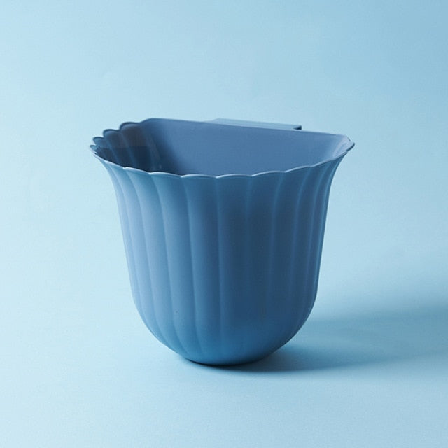 Nordic Flower Shape Hanging Trash Can | Karnz