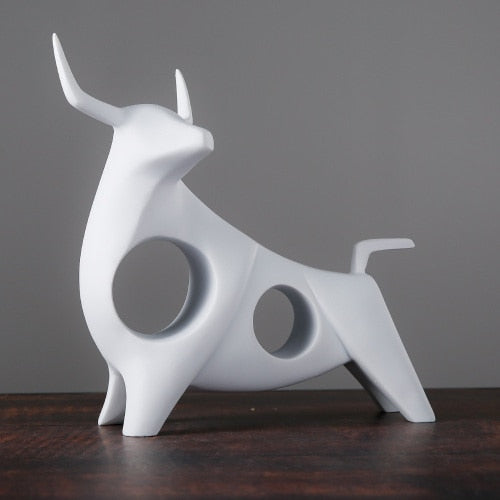 Nordic Style Bull Skulptur Heimdekoration | Karnz