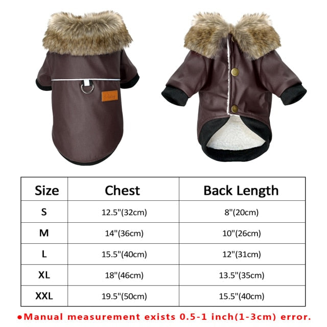 Karnz | Coole niedliche Leder Haustierjacke
