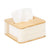 Nordic Bamboo FoldaKarnze Tissue Box | Karnz