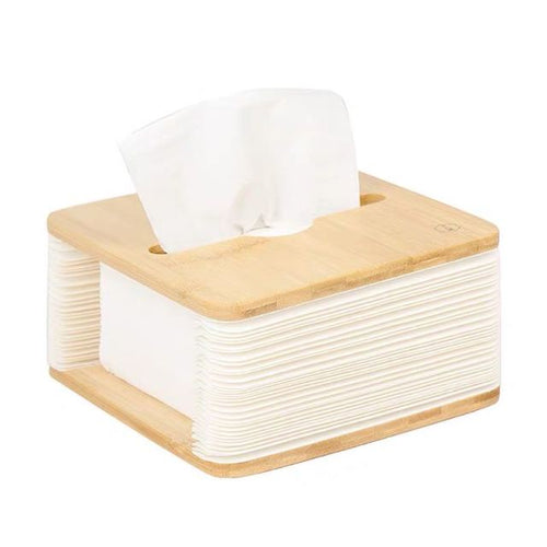 Nordic Bamboo FoldaKarnze Tissue Box | Karnz
