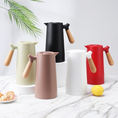 Elegante Minimalistische Matt Teekanne Thermos | Karnz